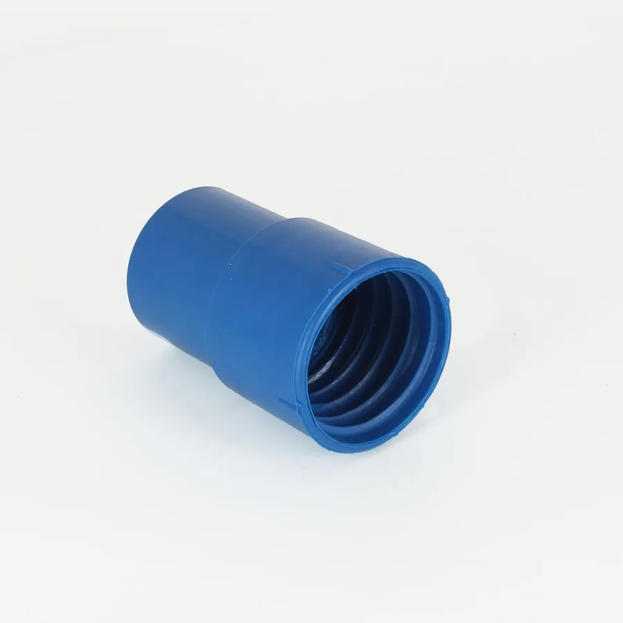 Terminal para mangueira 50 mm, azul