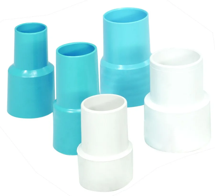 Terminais para mangueira 38 mm, azul