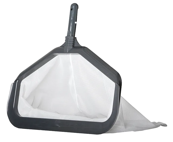 Apanha-folhas de bolsa cinza